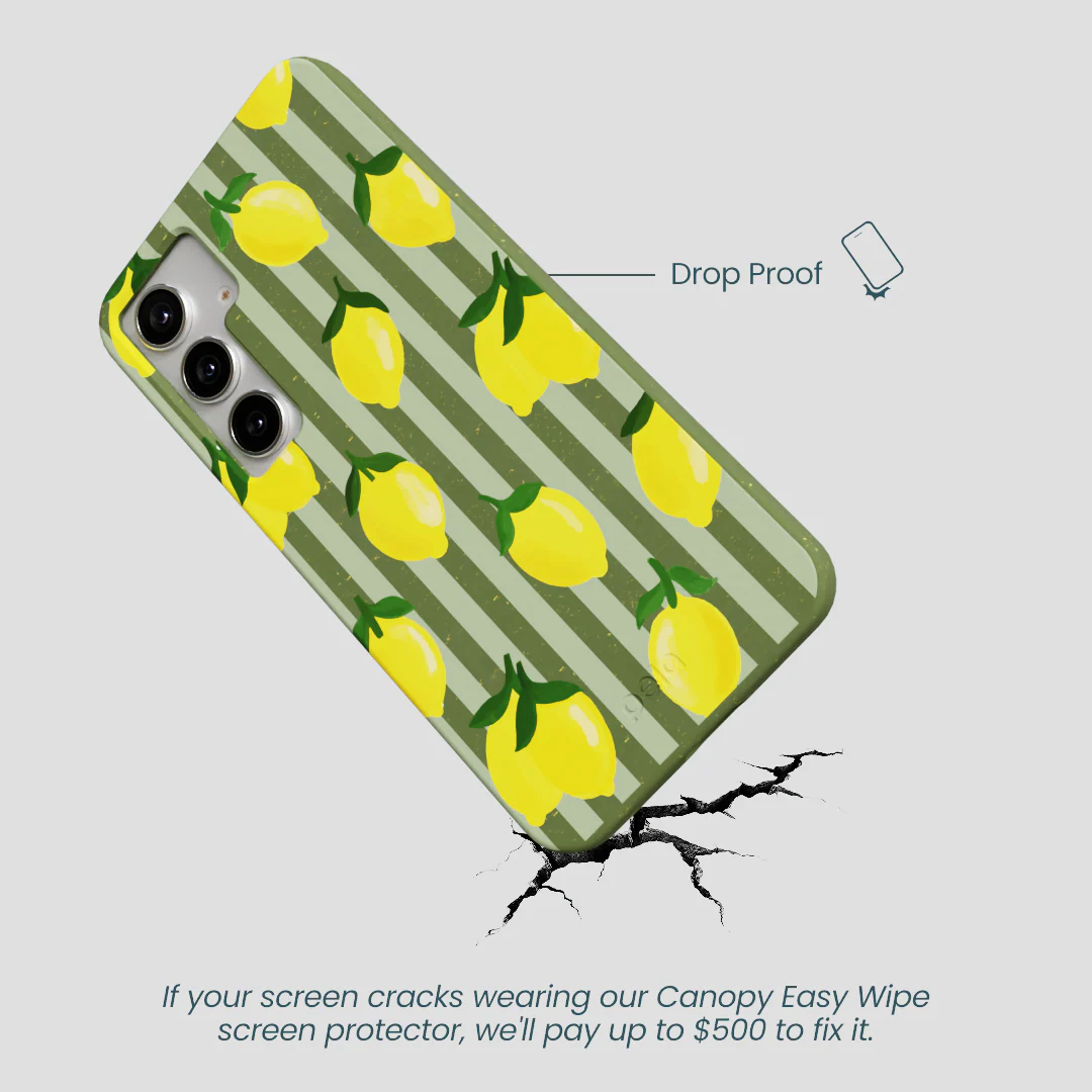 Forest Floor Zesty Lines Samsung Galaxy S25+(Plus) Case - Image 5