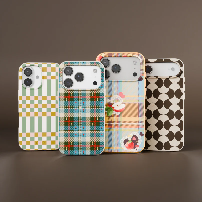 Honey Apple Plaid Google Pixel 7 Pro Case - Image 6