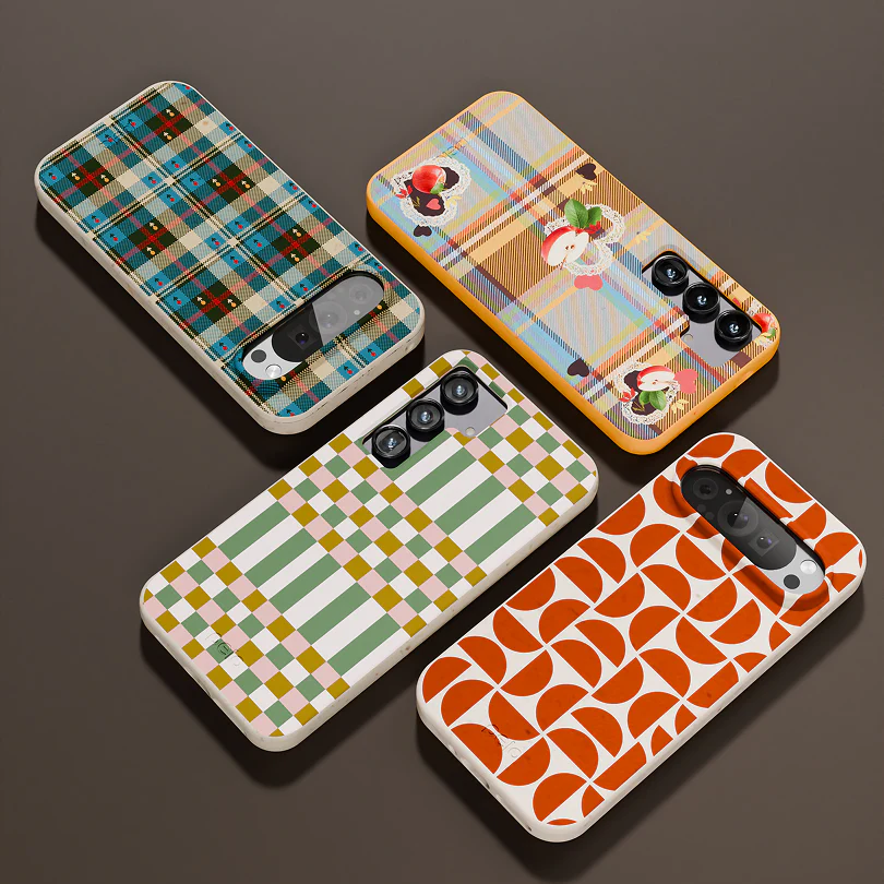 Honey Apple Plaid iPhone 14 Plus Case - Image 10