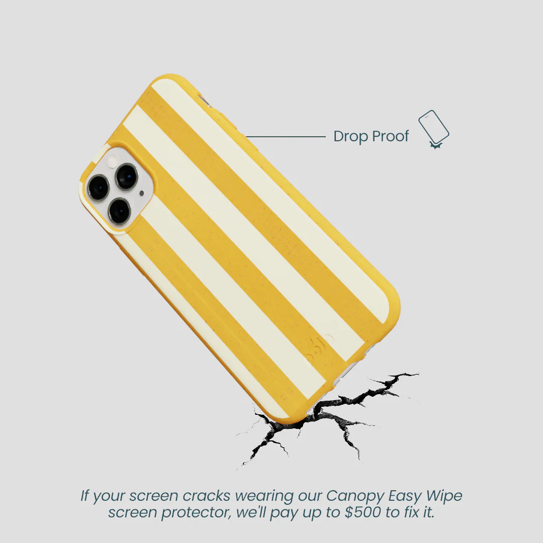 Honey Big Butter Stripes iPhone 11 Pro Case - Image 4