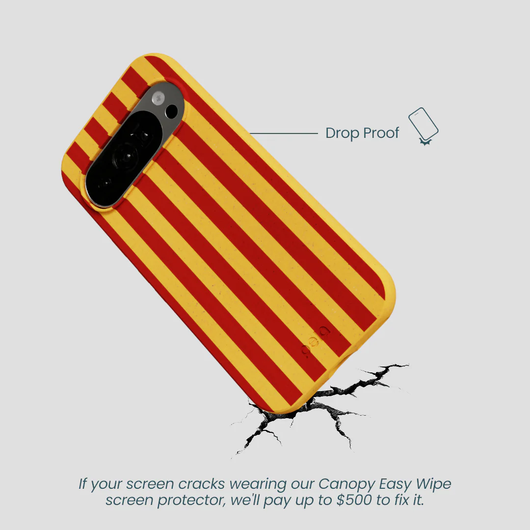 Honey Circus Stripes Google Pixel 10/10 Pro Case - Image 4