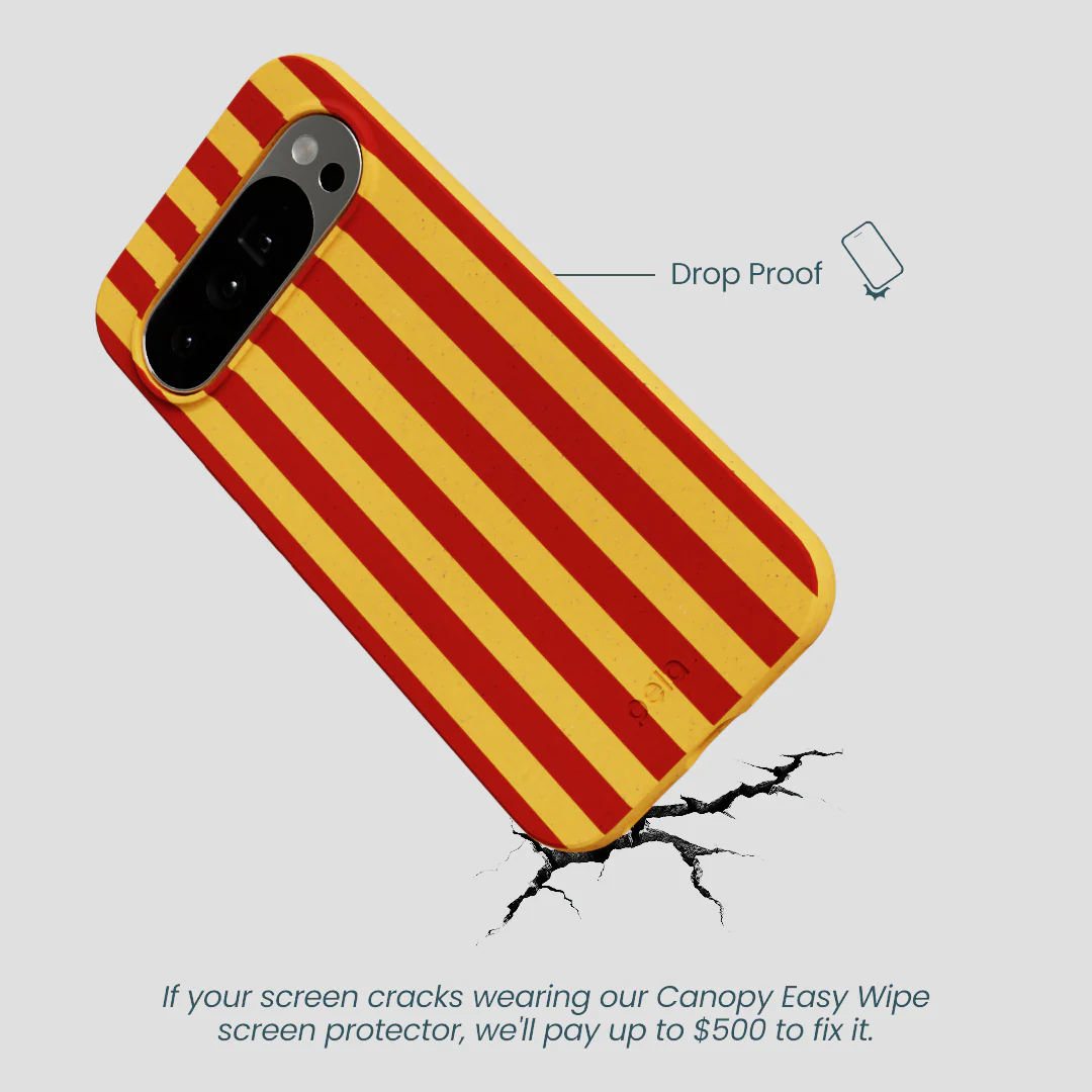 Honey Circus Stripes Google Pixel 10 Pro XL Case - Image 4