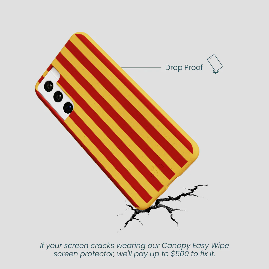 Honey Circus Stripes Samsung Galaxy S21 Case - Image 4