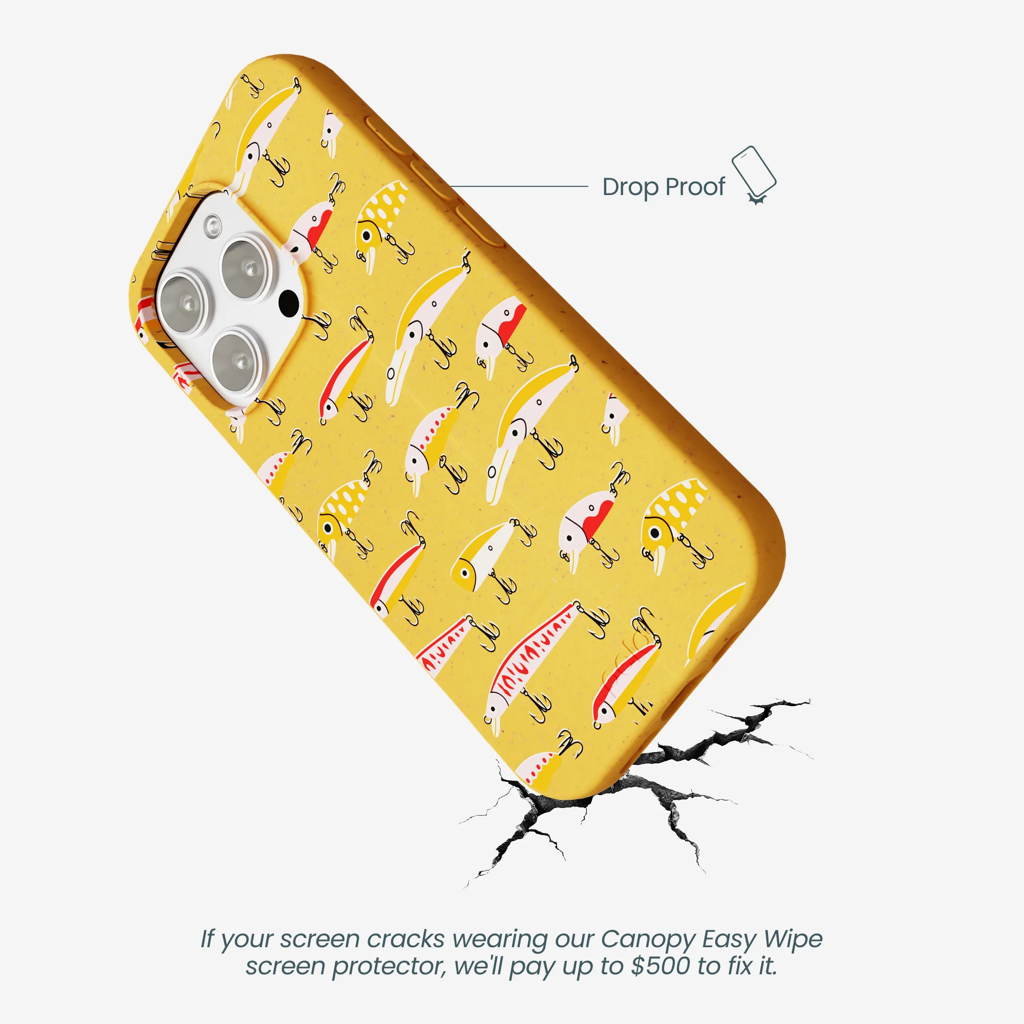 Honey Cute Catch iPhone 16 Pro Max Case - Image 5