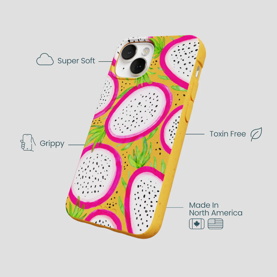 Honey Dragonfruit Pop iPhone 13 Case - Image 4