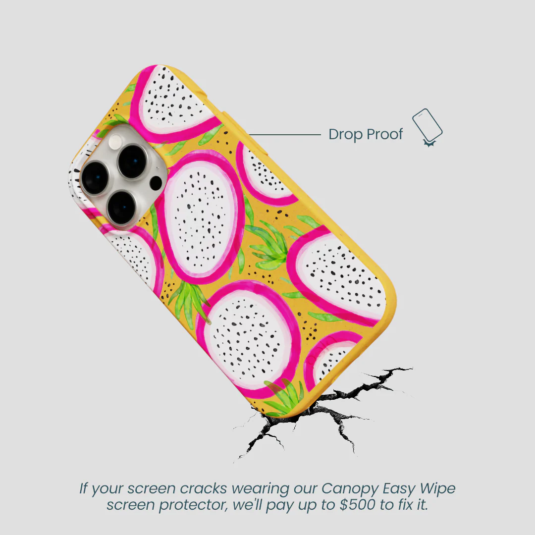 Honey Dragonfruit Pop iPhone 14 Pro Case - Image 5