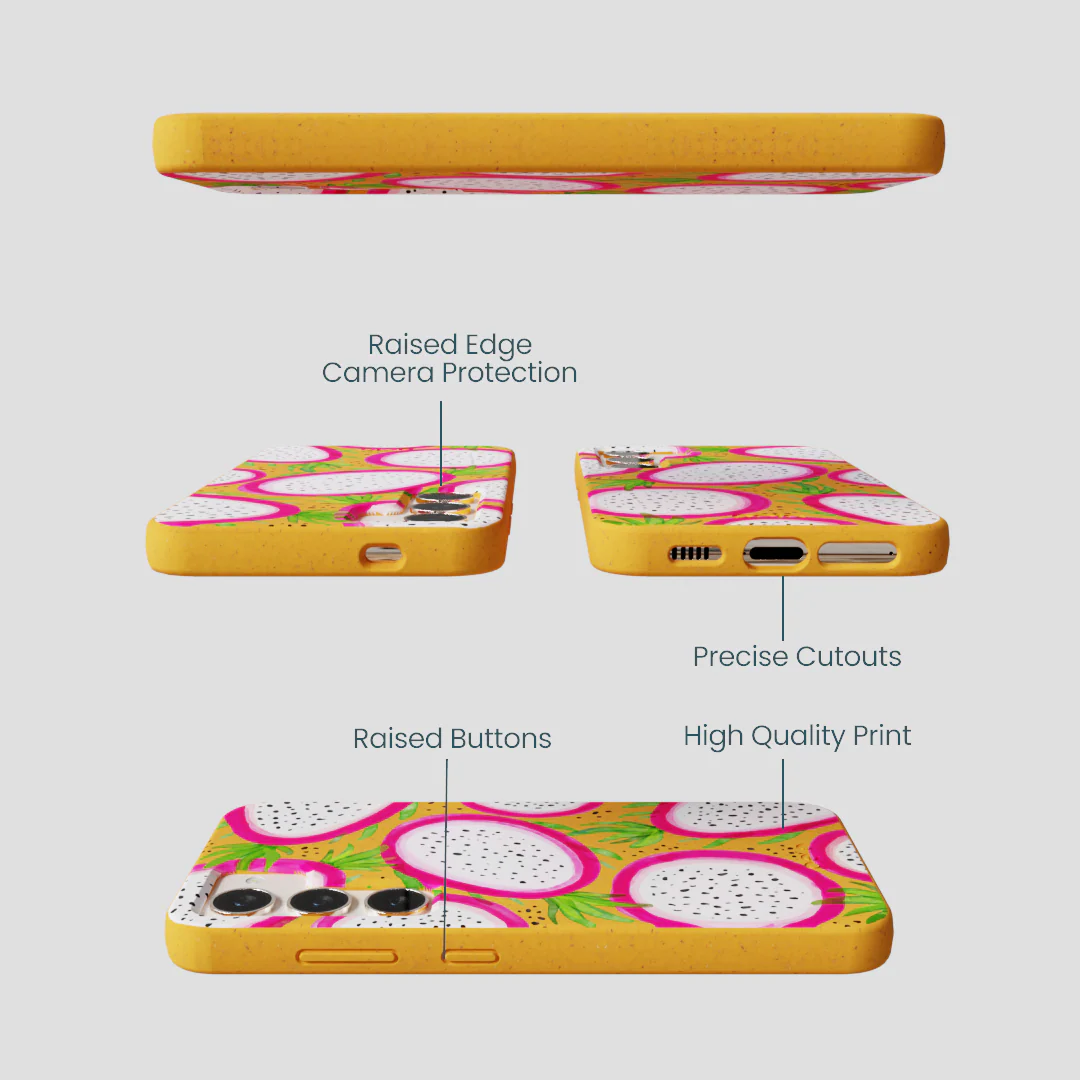 Honey Dragonfruit Pop Samsung Galaxy S24 Case - Image 3