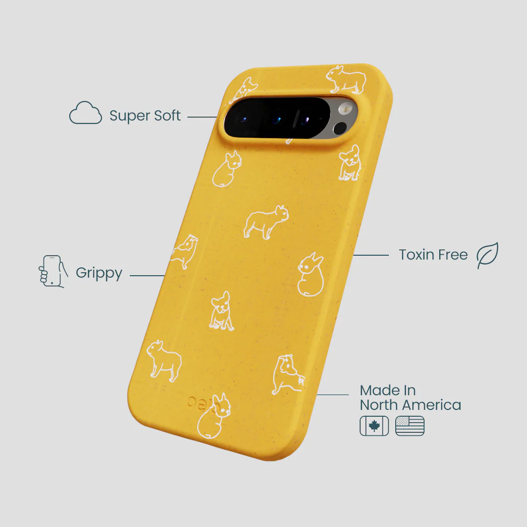 Honey Easy Breezy Frenchie Google Pixel 9/9 Pro Case - Image 3