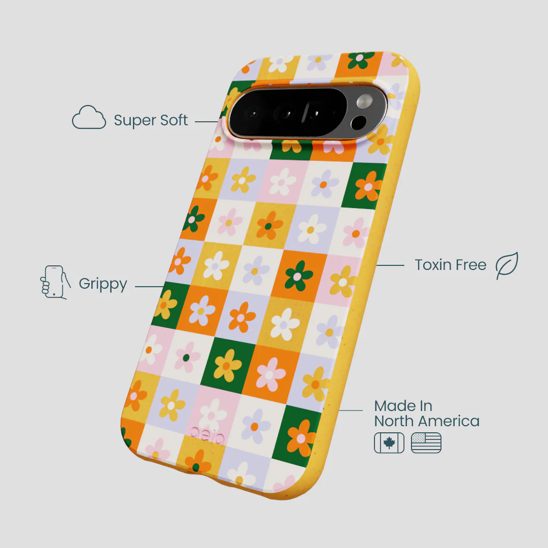 Honey Flower Tiles Google Pixel 10 Pro XL Case - Image 3