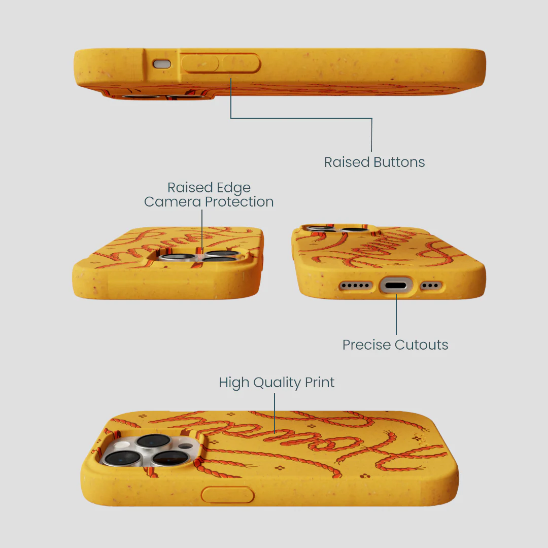 Honey Howdy iPhone 14 Pro Case - Image 3