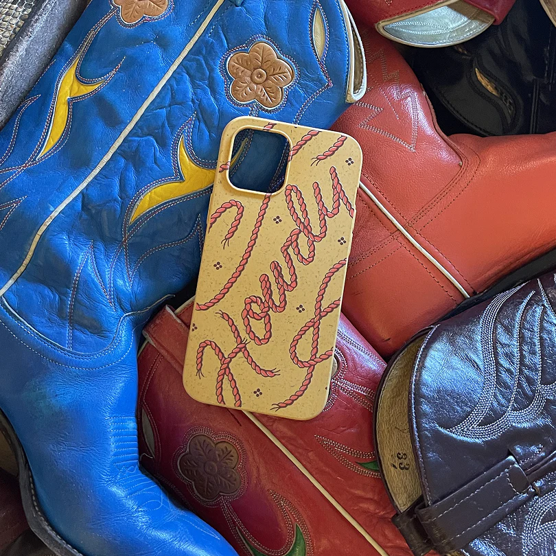 Honey Howdy iPhone 16 Plus Case - Image 8