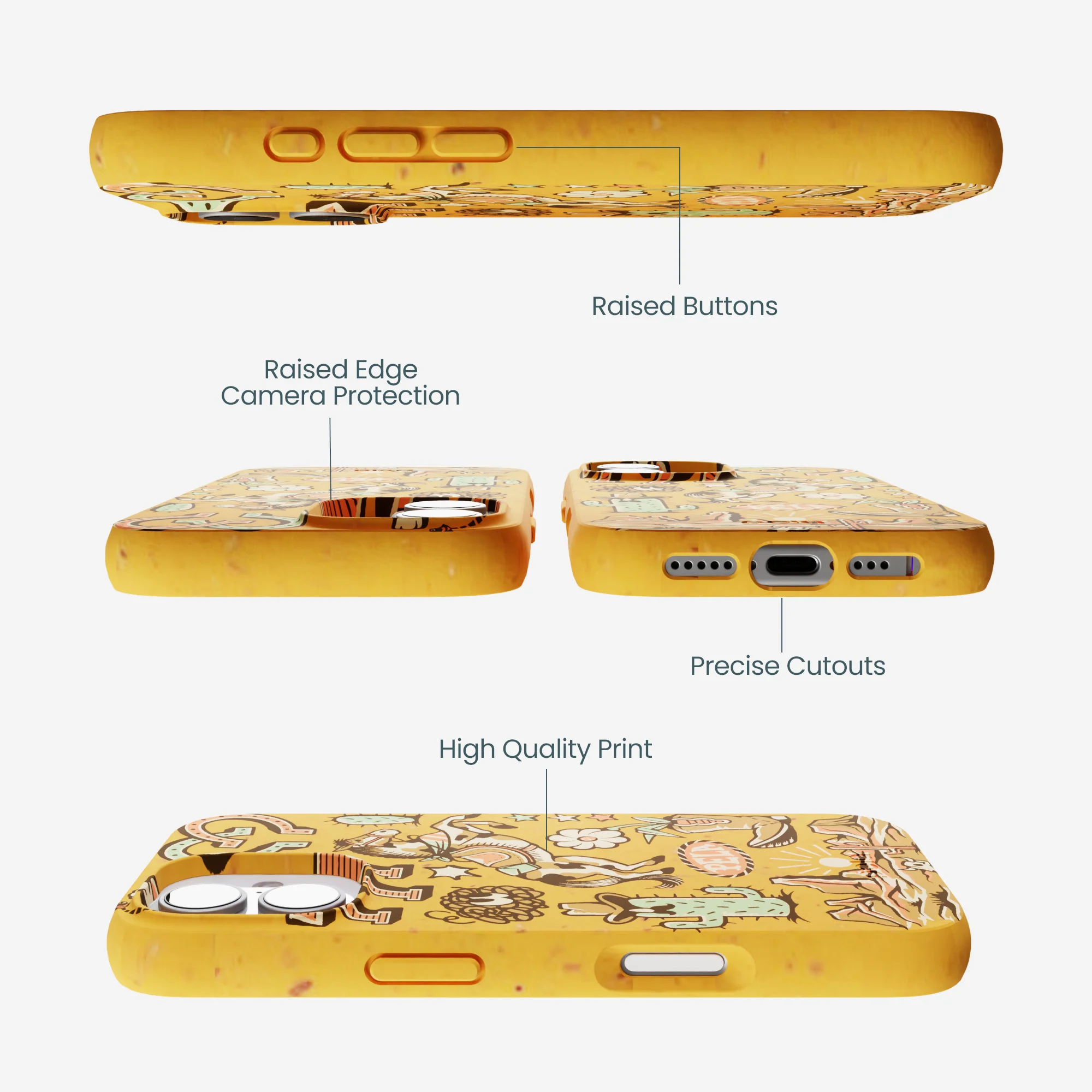 Honey Miller West iPhone 17 Case - Image 3