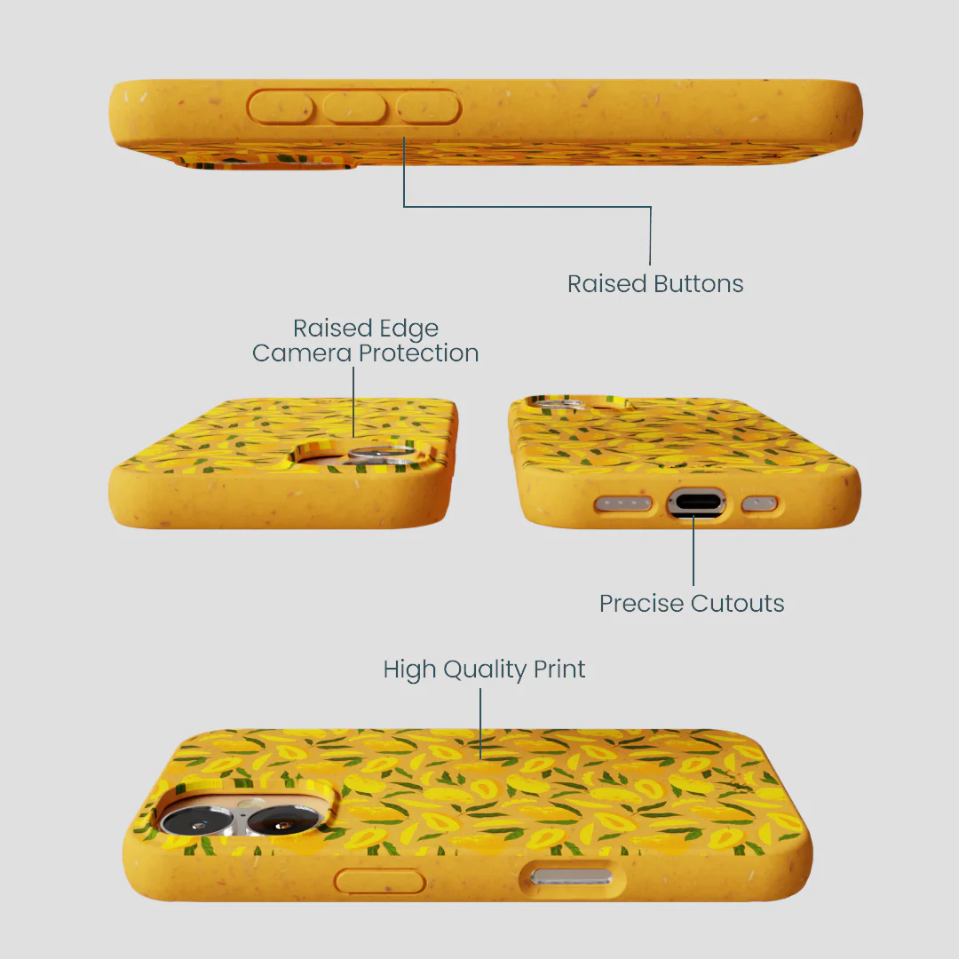 Honey Mini Mangoes iPhone 16 Case - Image 3