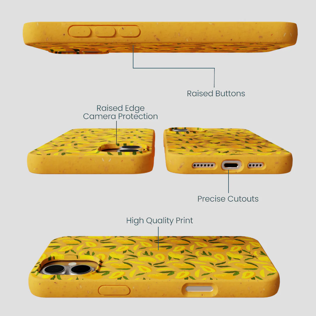 Honey Mini Mangoes iPhone 16 Plus Case - Image 3