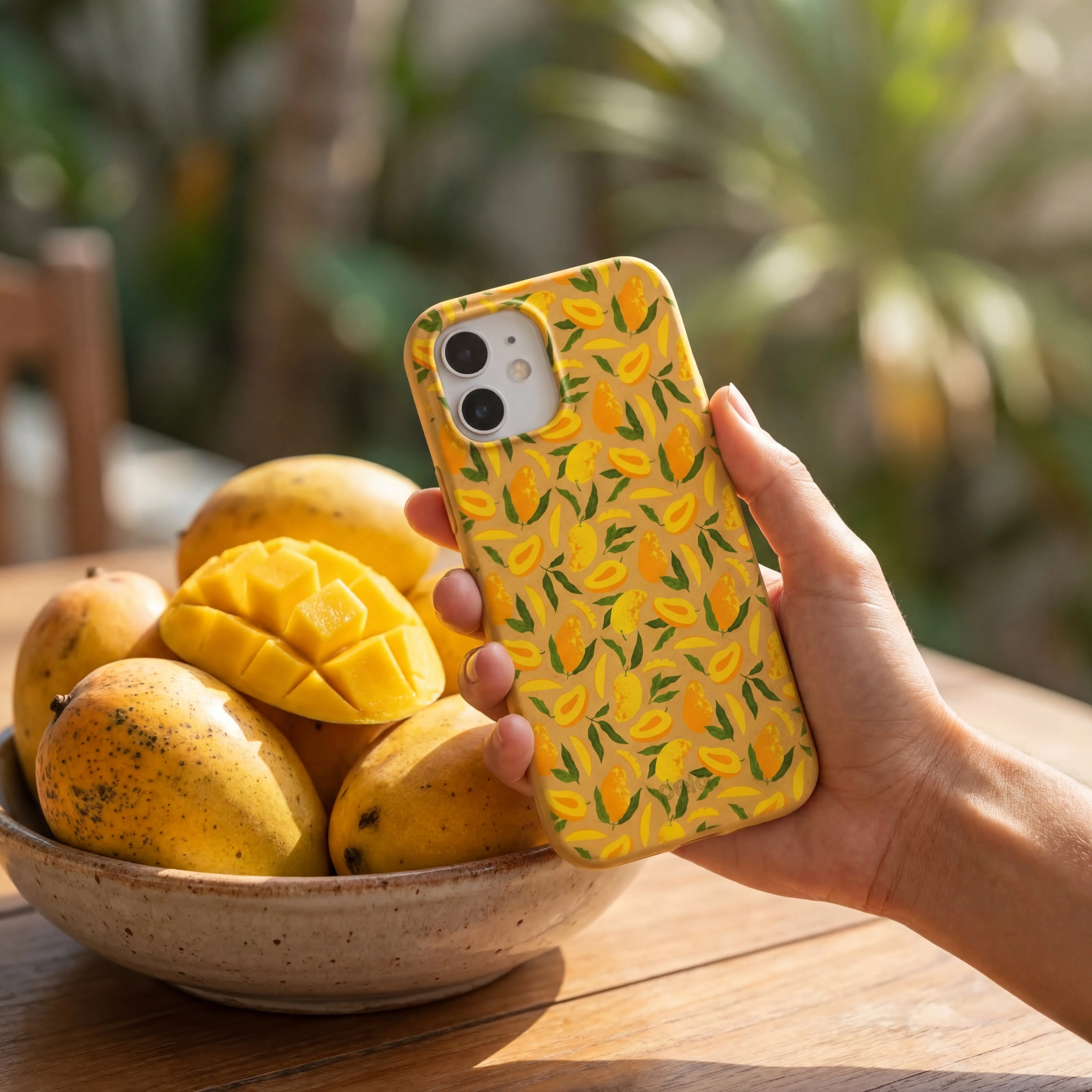 Honey Mini Mangoes iPhone Air Case - Image 2