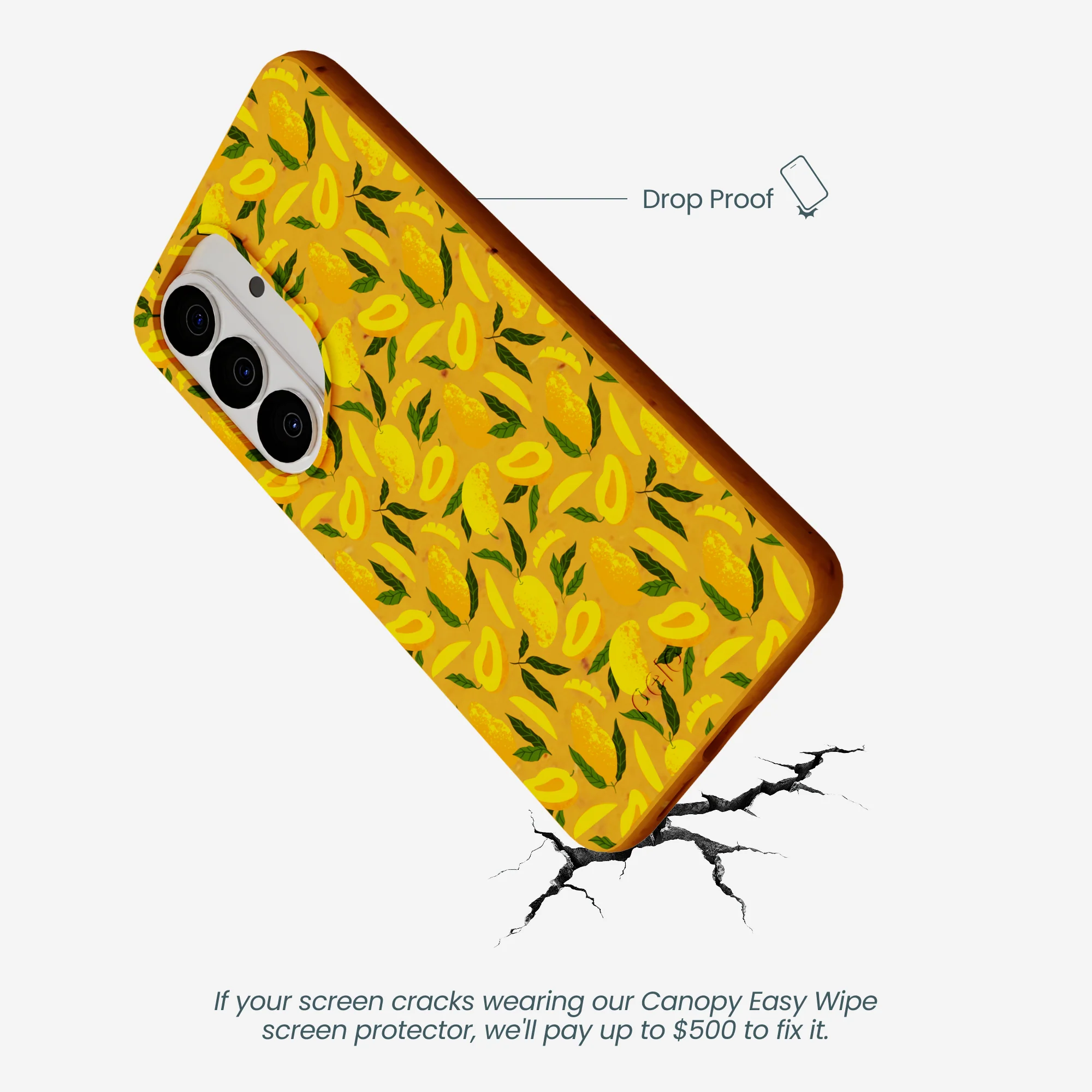 Honey Mini Mangoes Samsung Galaxy S26 Case - Image 4