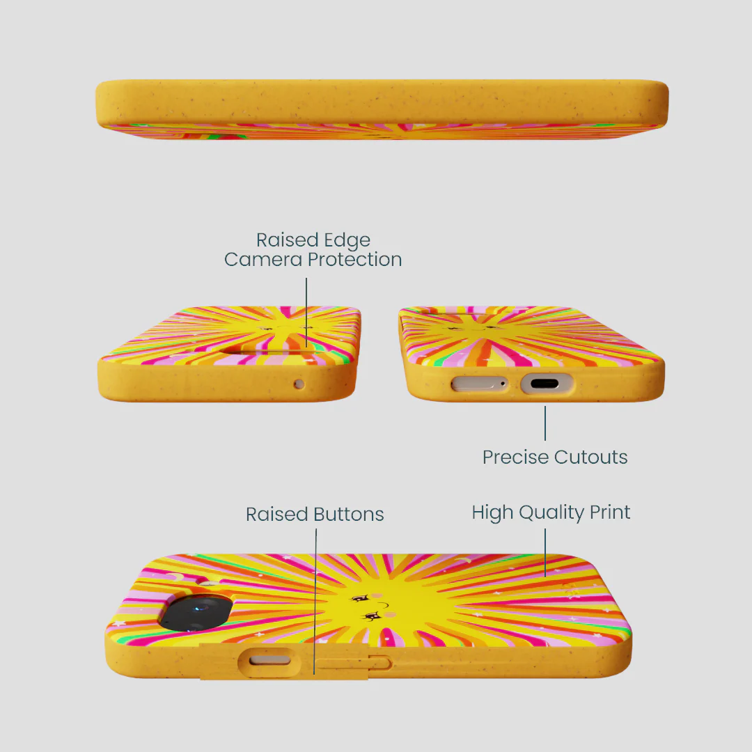 Honey Sunny Trip Google Pixel 9a Case - Image 2