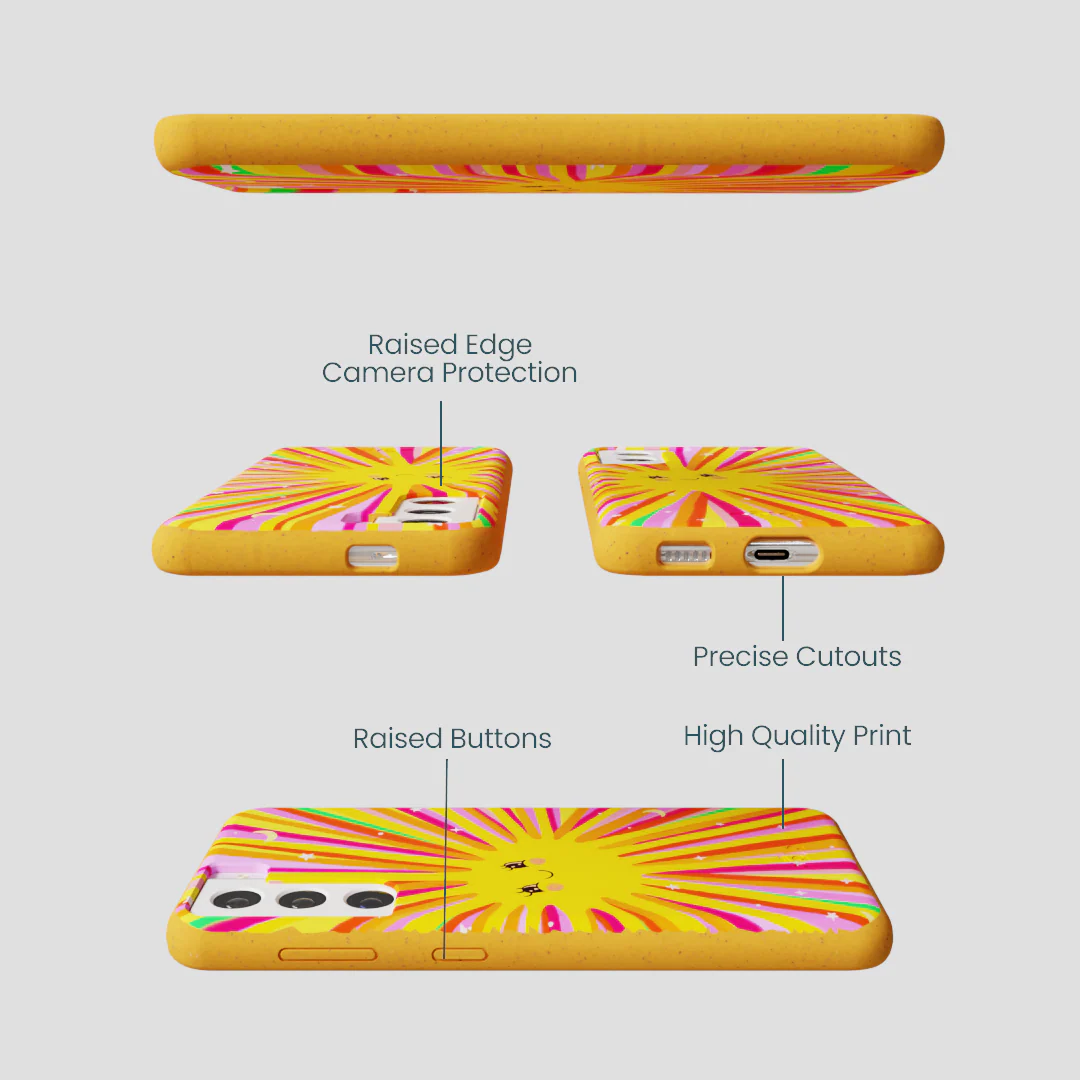 Honey Sunny Trip Samsung Galaxy S21 Case - Image 2