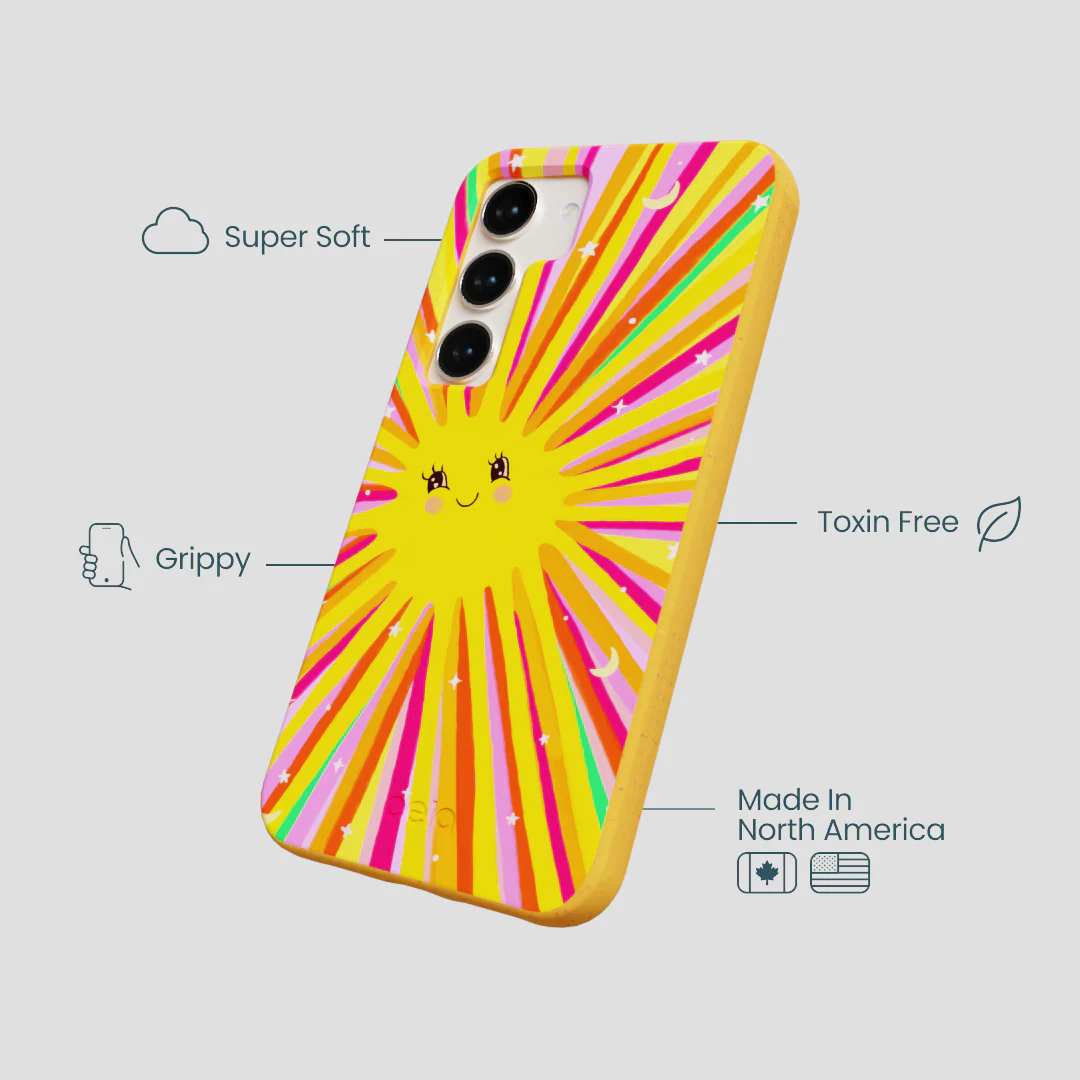 Honey Sunny Trip Samsung Galaxy S24 Case - Image 3