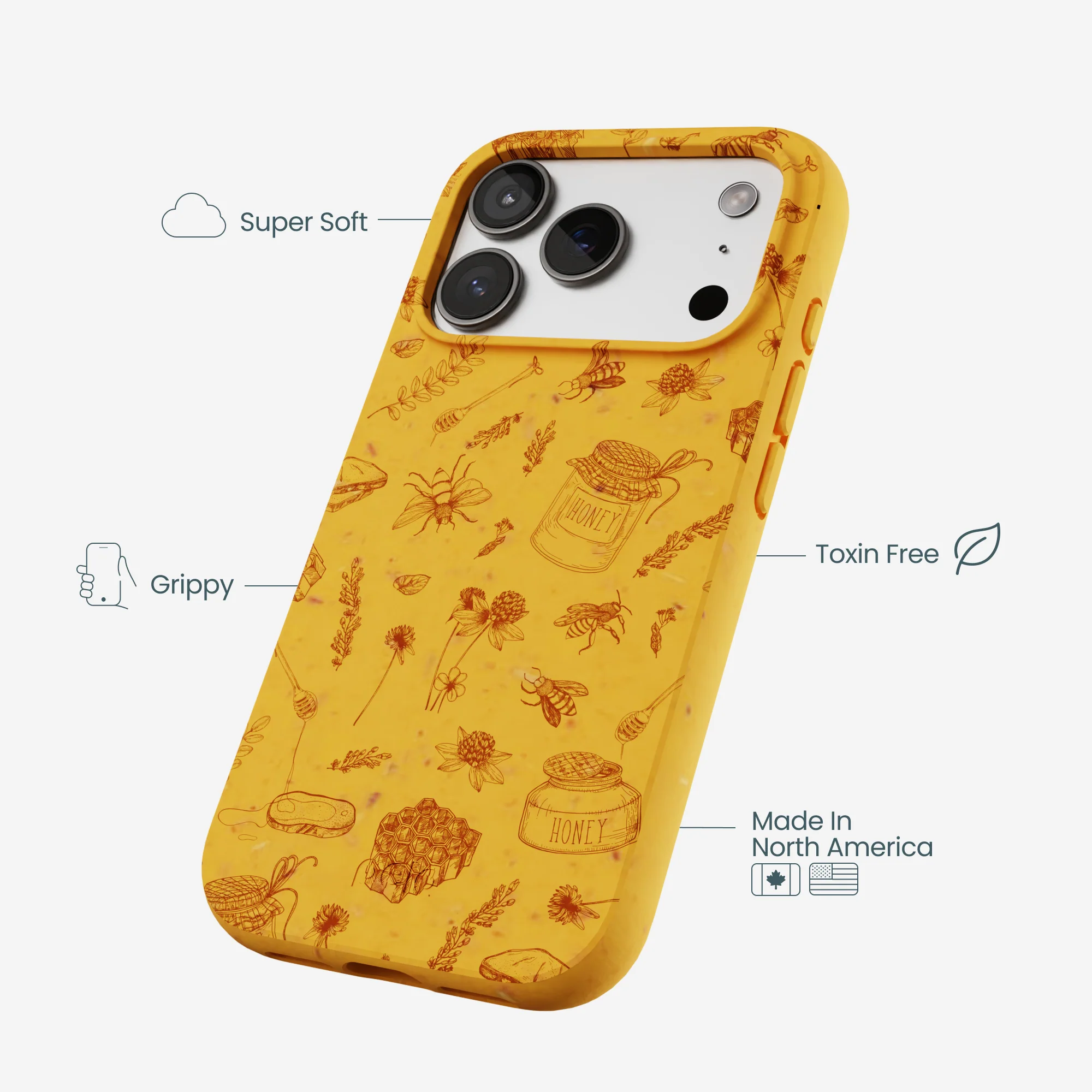 Honey Sweet Honey iPhone 17 Pro Case - Image 4