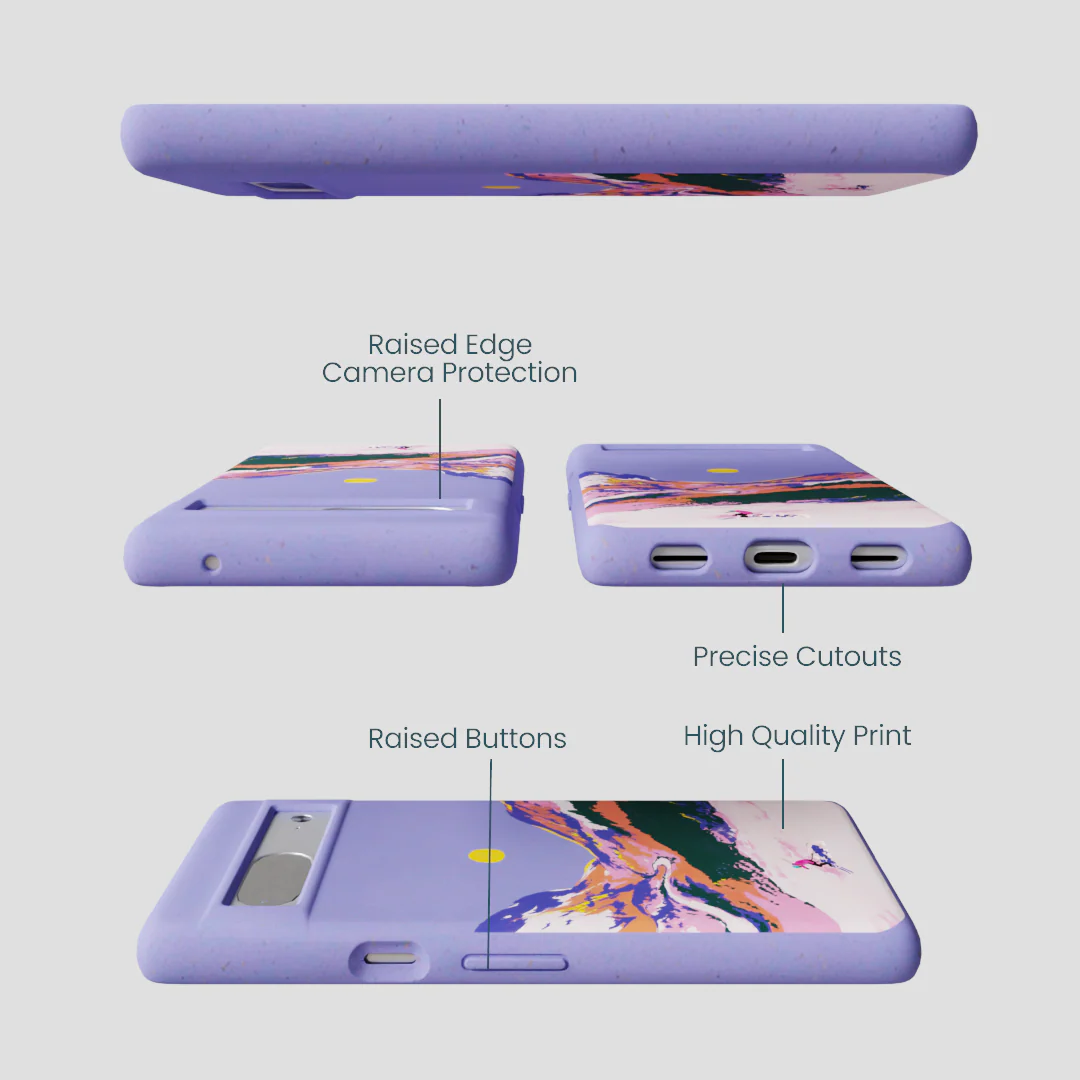 Lavender Alpine Sunset Google Pixel 7 Case - Image 2