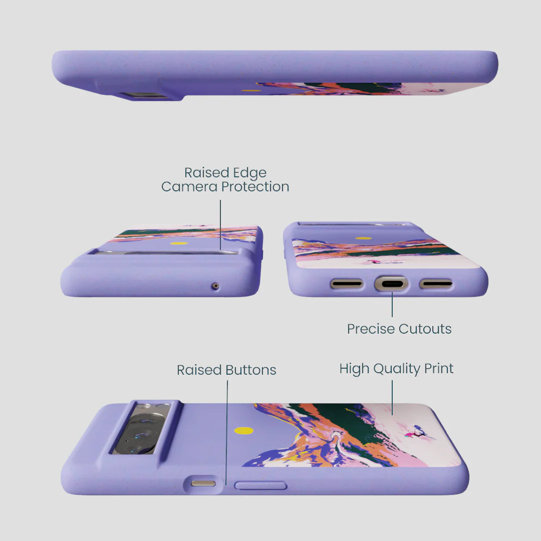 Lavender Alpine Sunset Google Pixel 8 Pro Case - Image 2