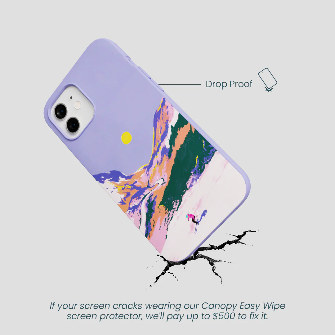 Lavender Alpine Sunset iPhone 12/ iPhone 12 Pro Case - Image 4