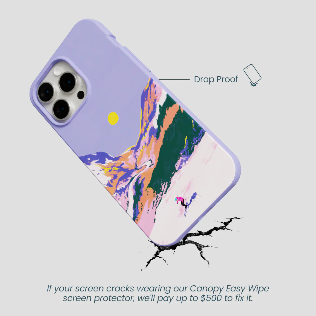 Lavender Alpine Sunset iPhone 14 Pro Max Case - Image 5