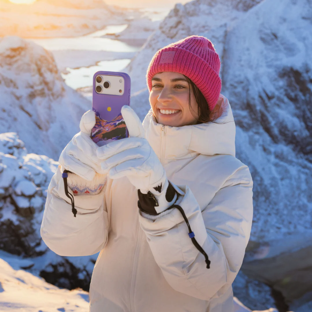 Lavender Alpine Sunset iPhone 15 Plus Case - Image 2