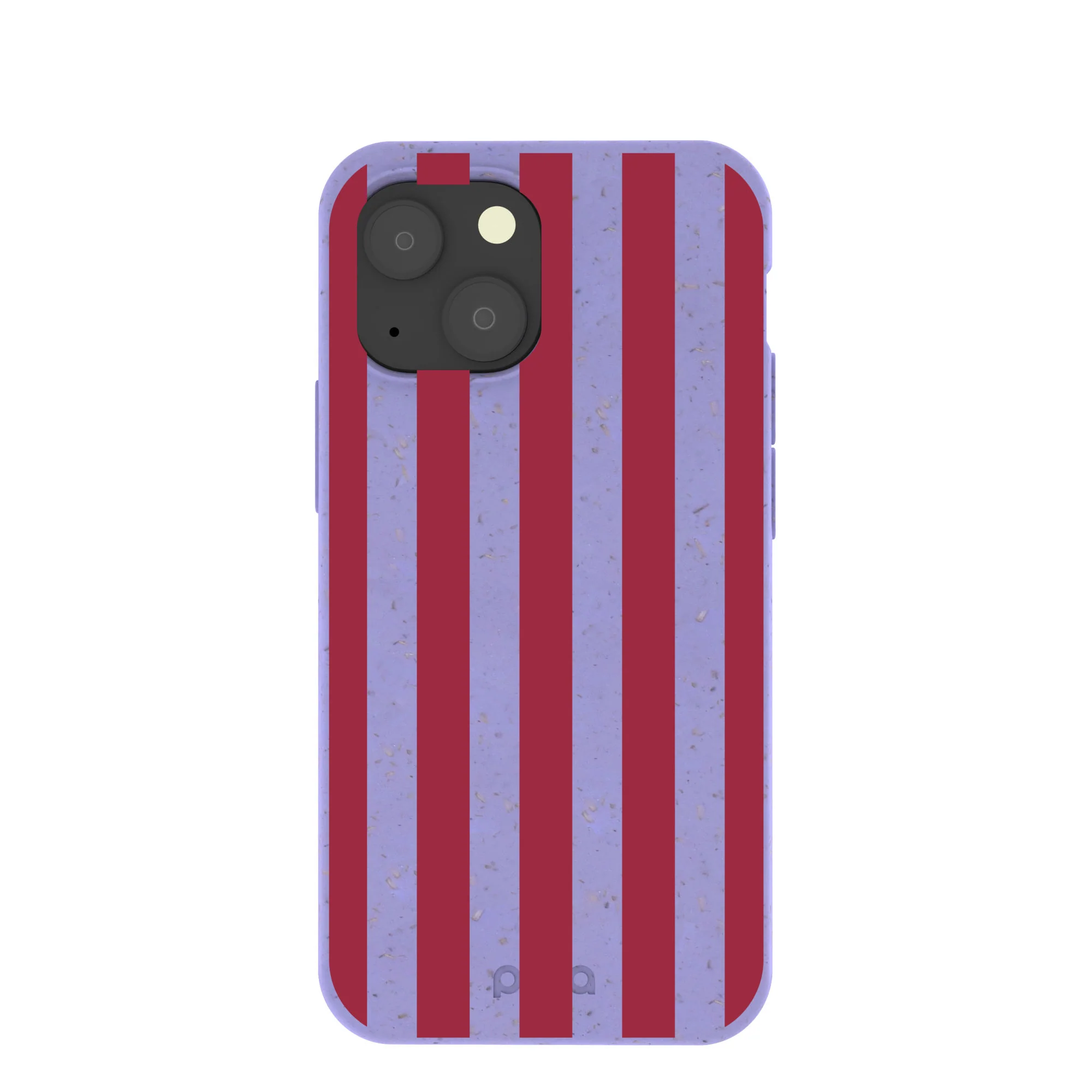 Lavender Berry Stripes iPhone 13 Mini Case
