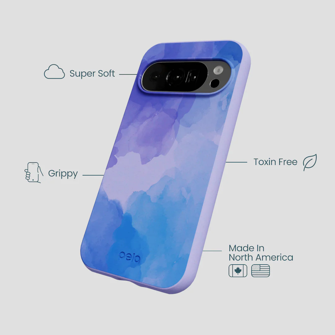 Lavender Blue Reflections Google Pixel 10/10 Pro Case - Image 4
