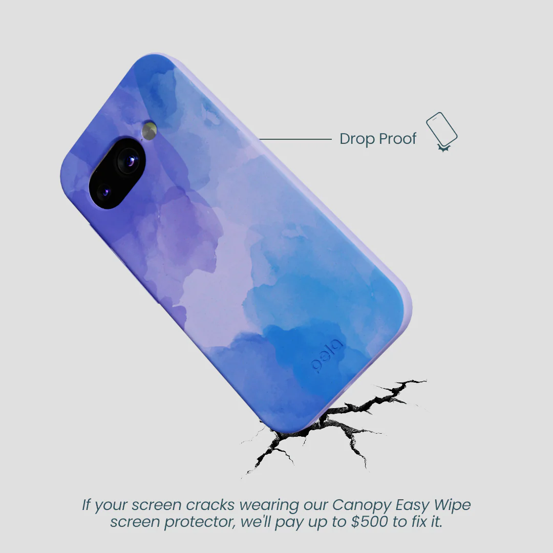 Lavender Blue Reflections Google Pixel 9a Case - Image 5