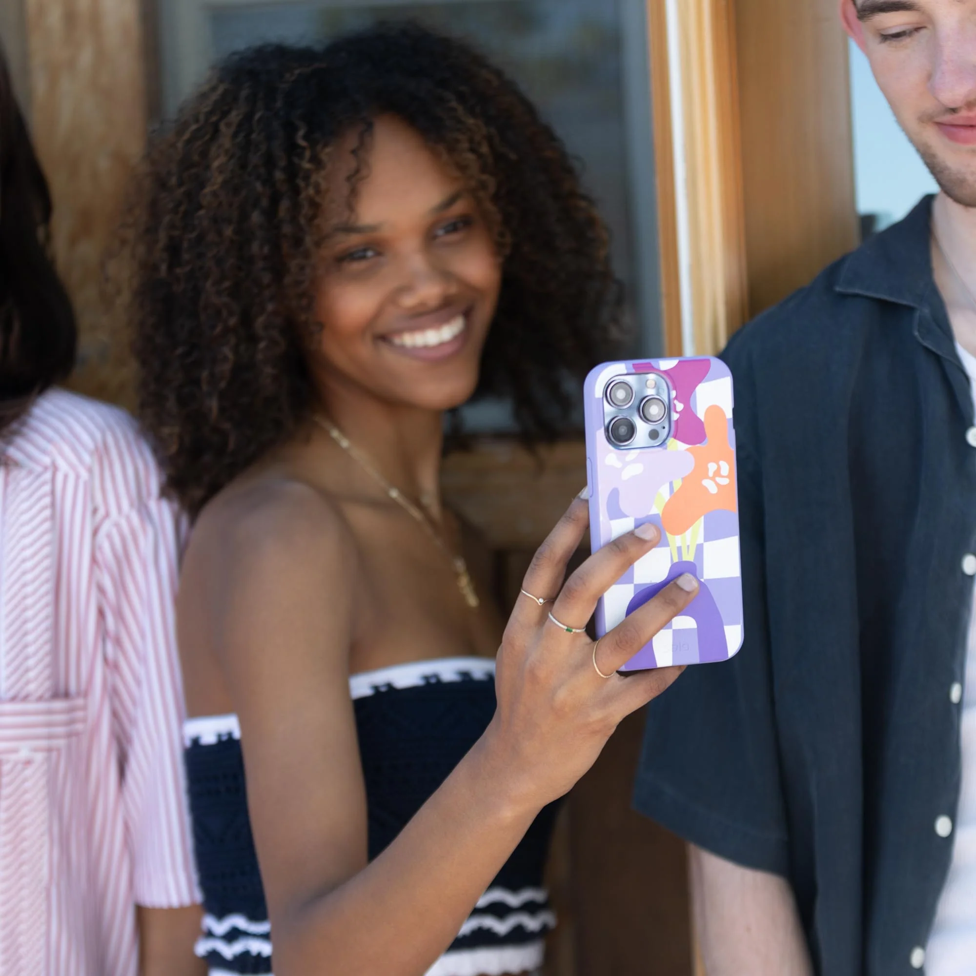 Lavender Bright Blooms Google Pixel 10/10 Pro Case - Image 2