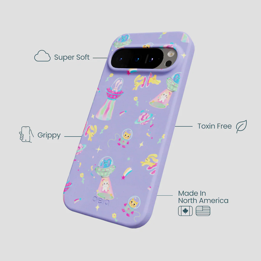 Lavender Bunny and Beyond Google Pixel 9/9 Pro Case - Image 3