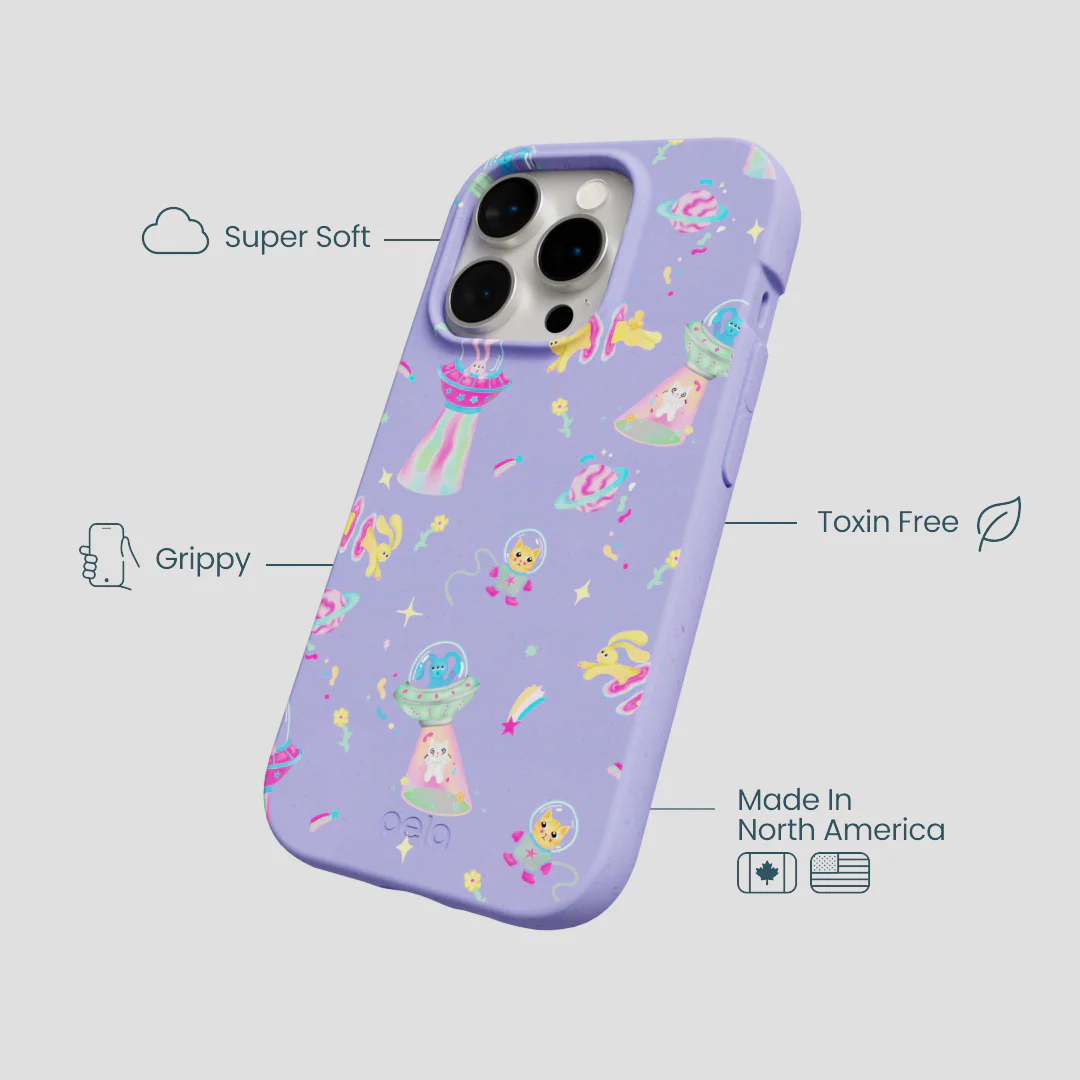 Lavender Bunny and Beyond iPhone 15 Pro Case - Image 4