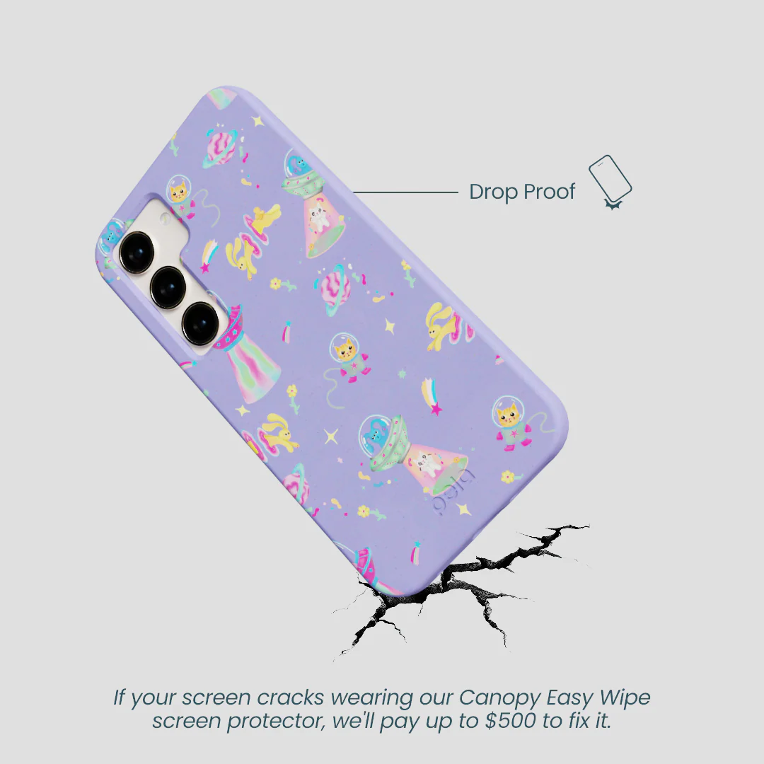 Lavender Bunny and Beyond Samsung Galaxy S24 Case - Image 4