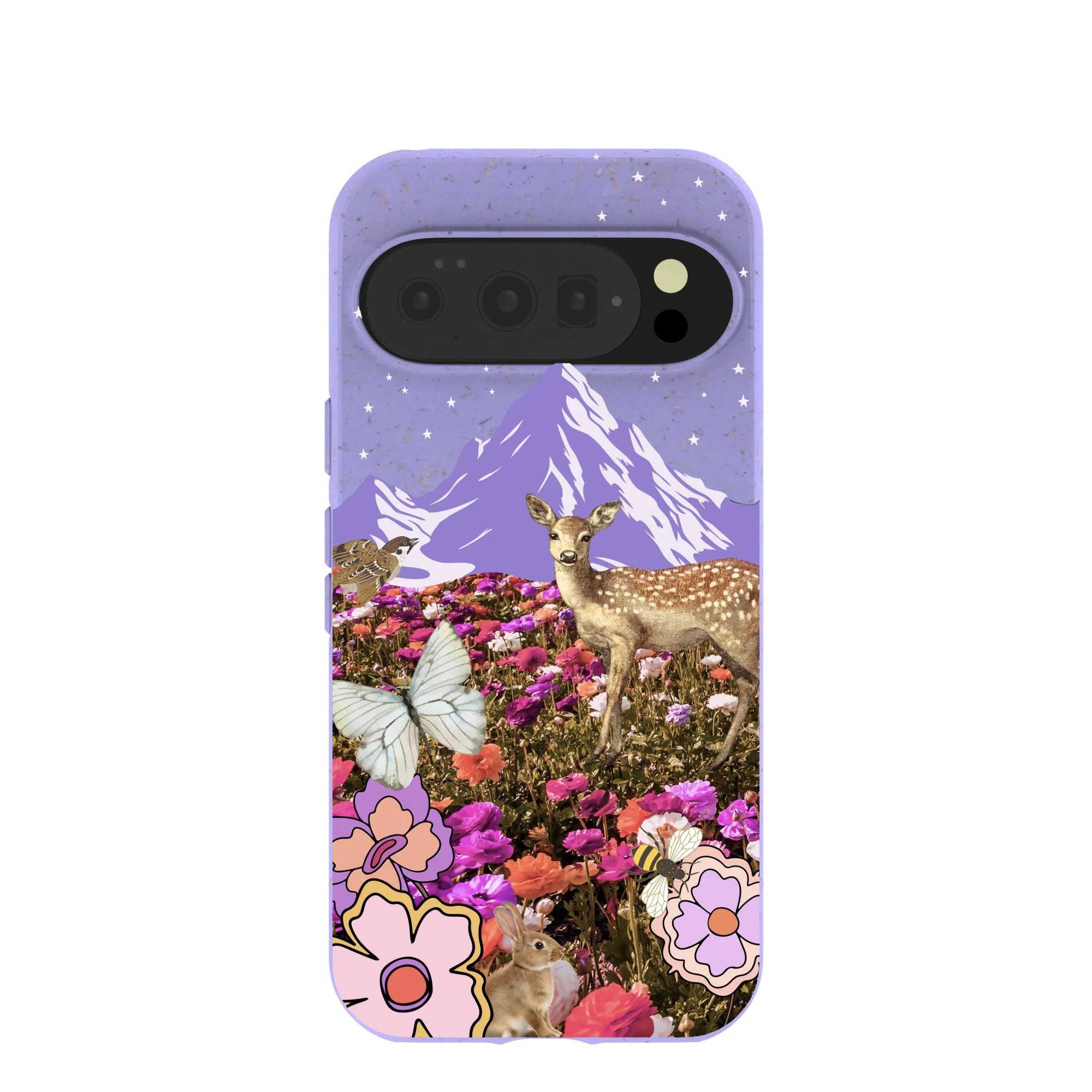 Lavender Deer Meadow Google Pixel 10/10 Pro Case