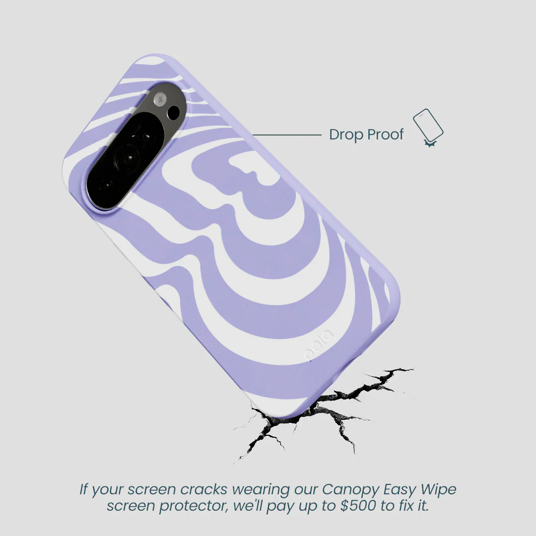 Lavender Flutter Left Google Pixel 10/10 Pro Case - Image 5