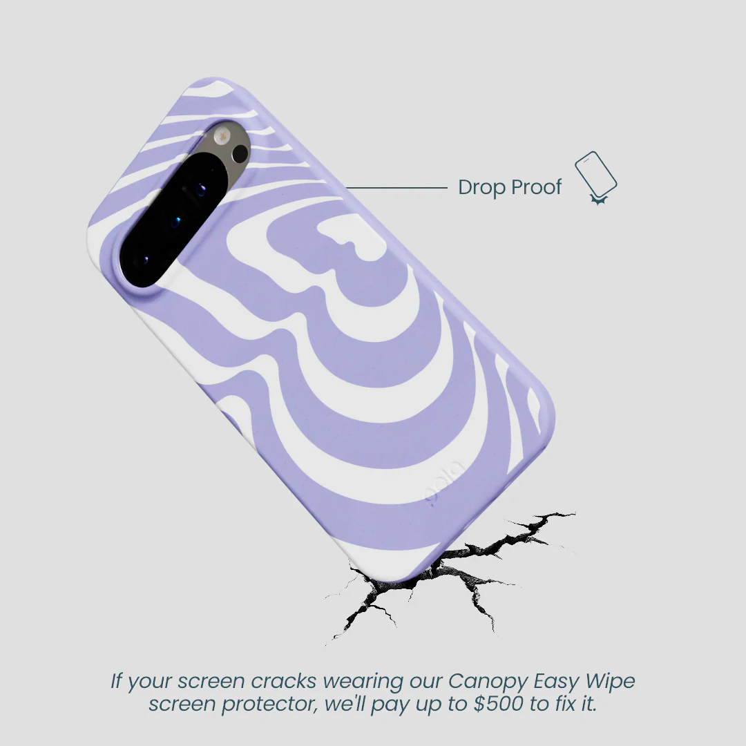Lavender Flutter Left Google Pixel 9/9 Pro Case - Image 5
