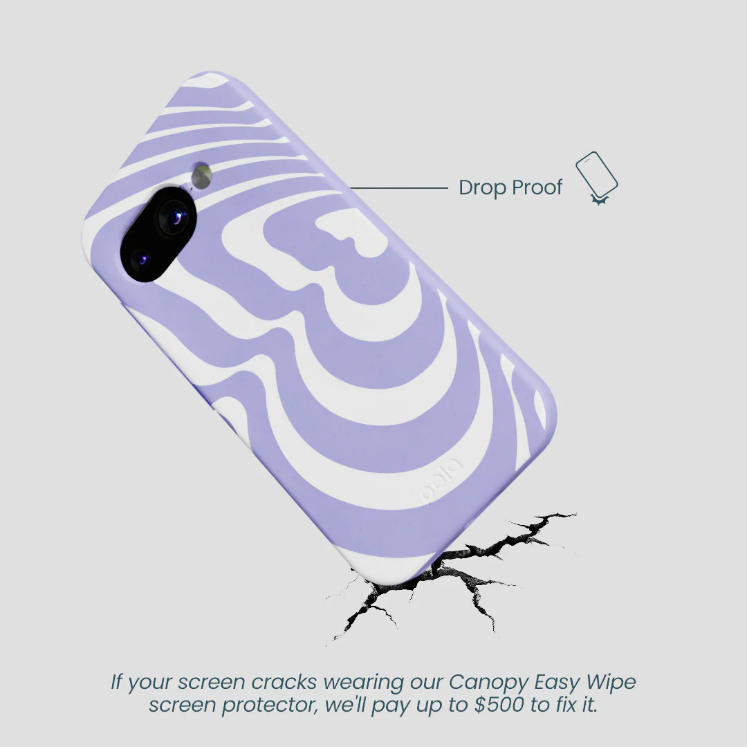 Lavender Flutter Left Google Pixel 9a Case - Image 5