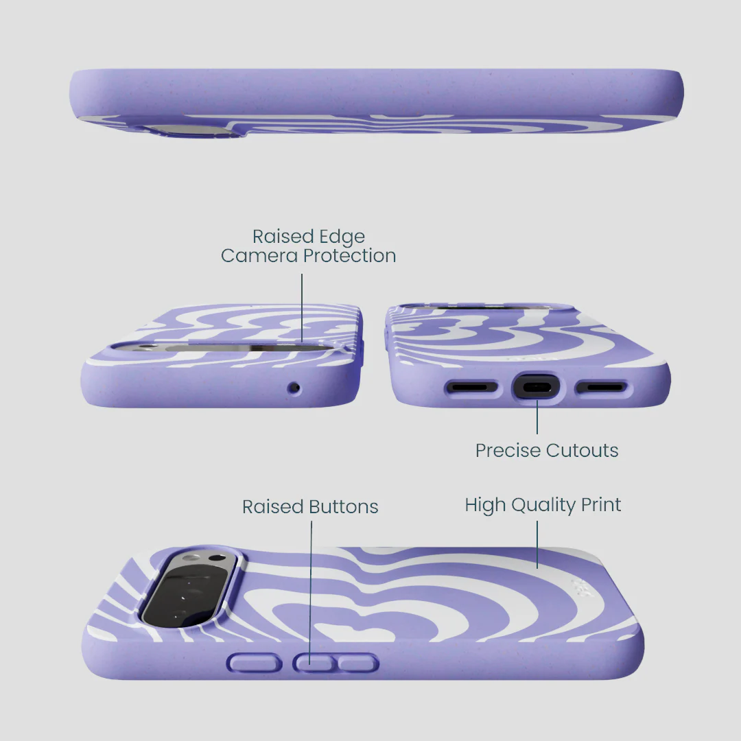 Lavender Flutter Right Google Pixel 10 Pro XL Case - Image 3