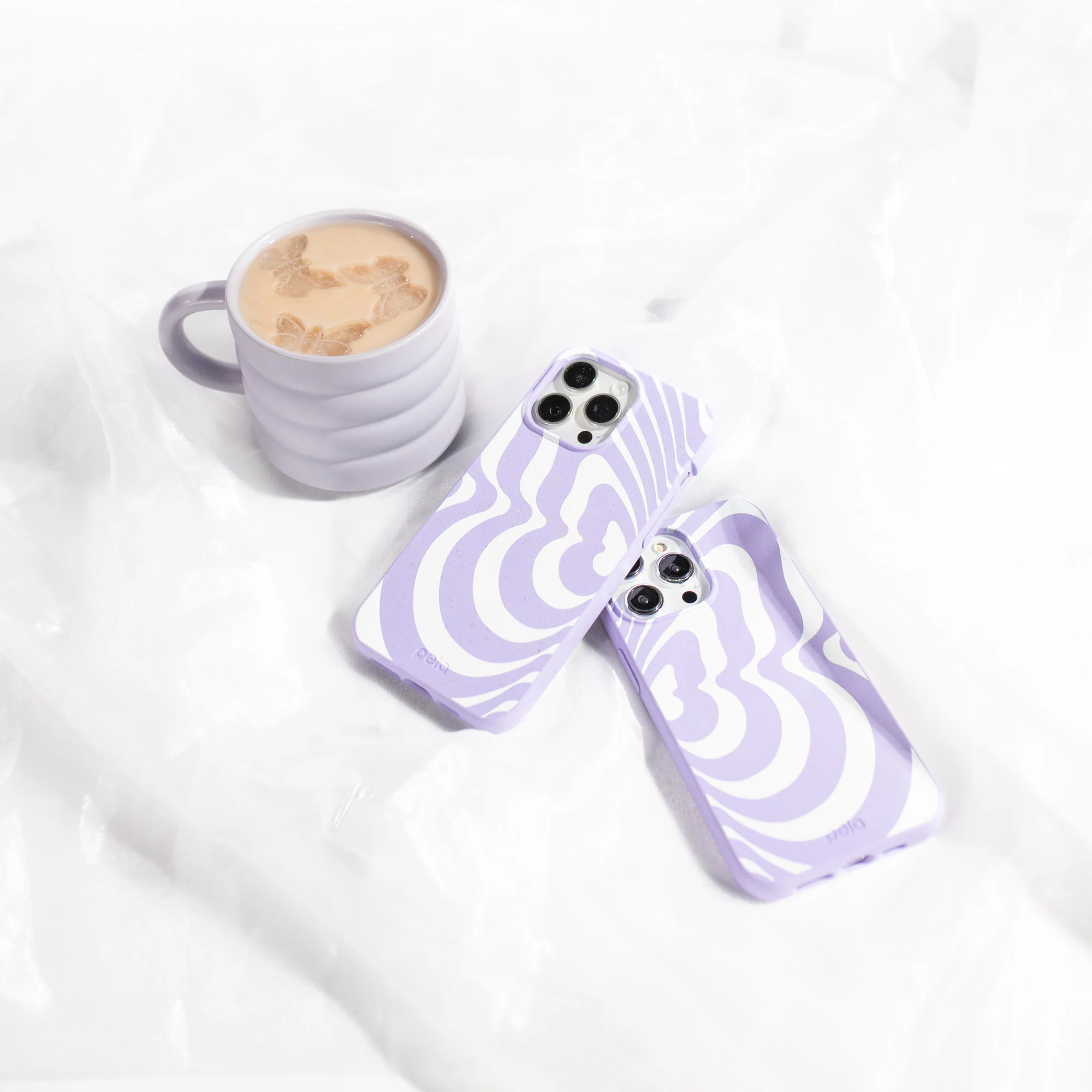 Lavender Flutter Right Google Pixel 9/9 Pro Case - Image 6