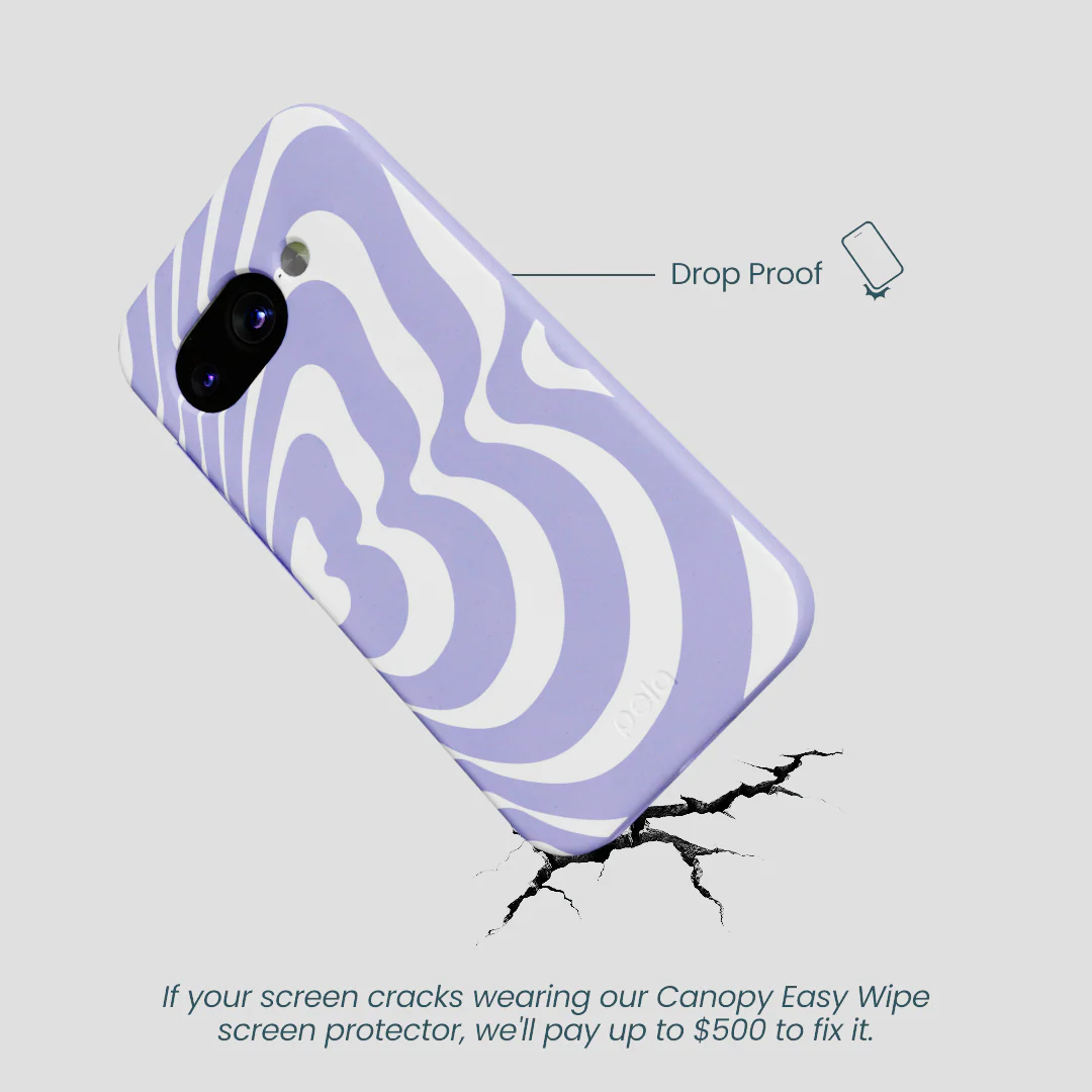 Lavender Flutter Right Google Pixel 9a Case - Image 5