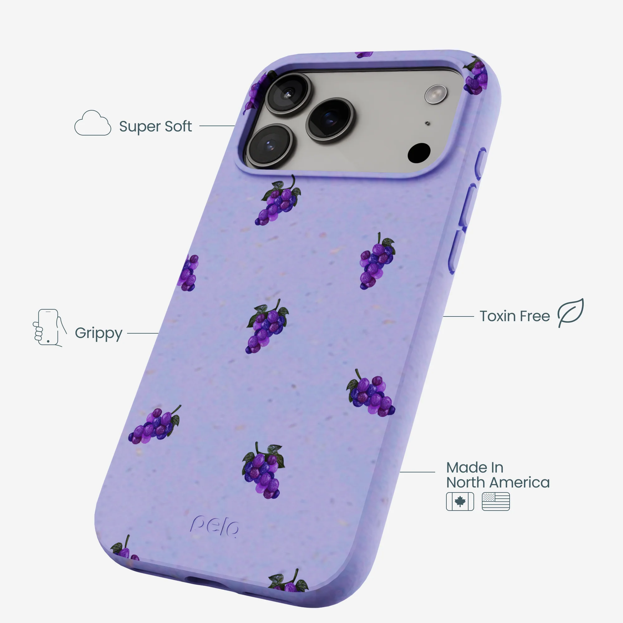 Lavender Grape Juice iPhone 17 Pro Max Case - Image 4