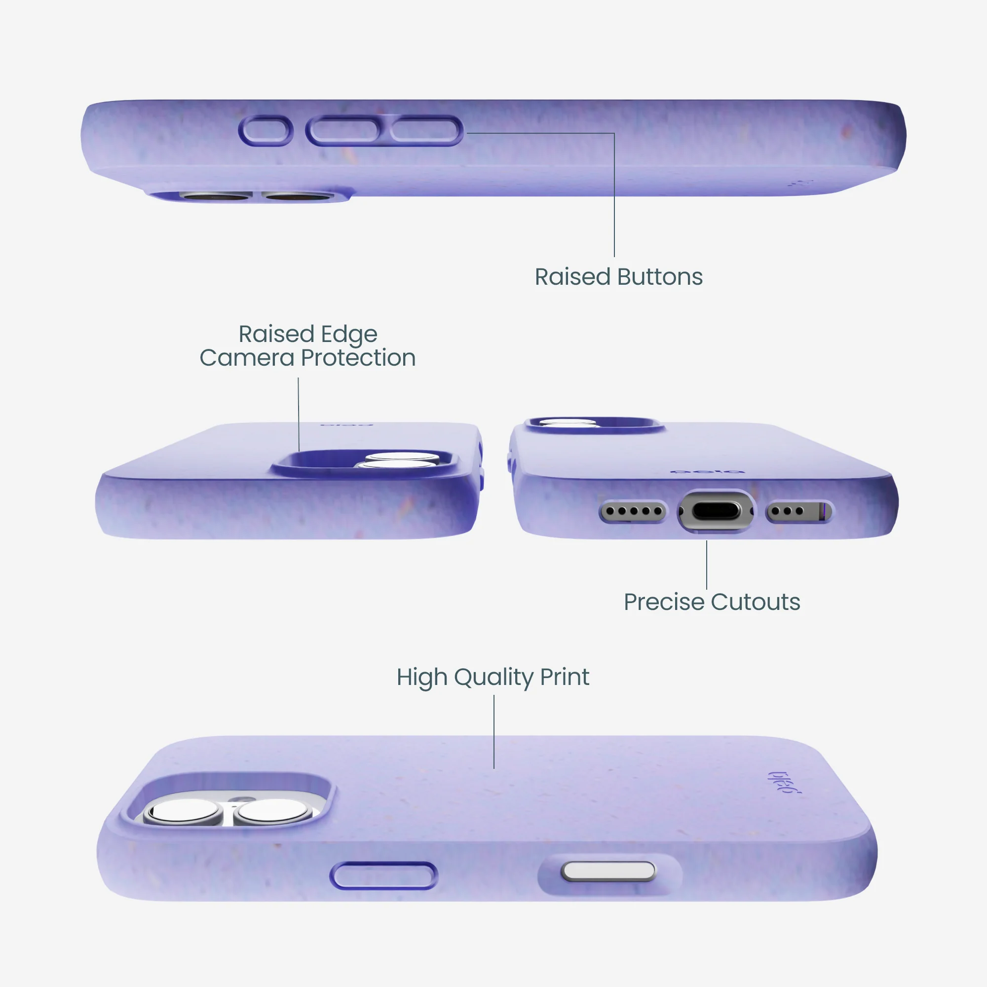 Lavender iPhone 17 Case - Image 3
