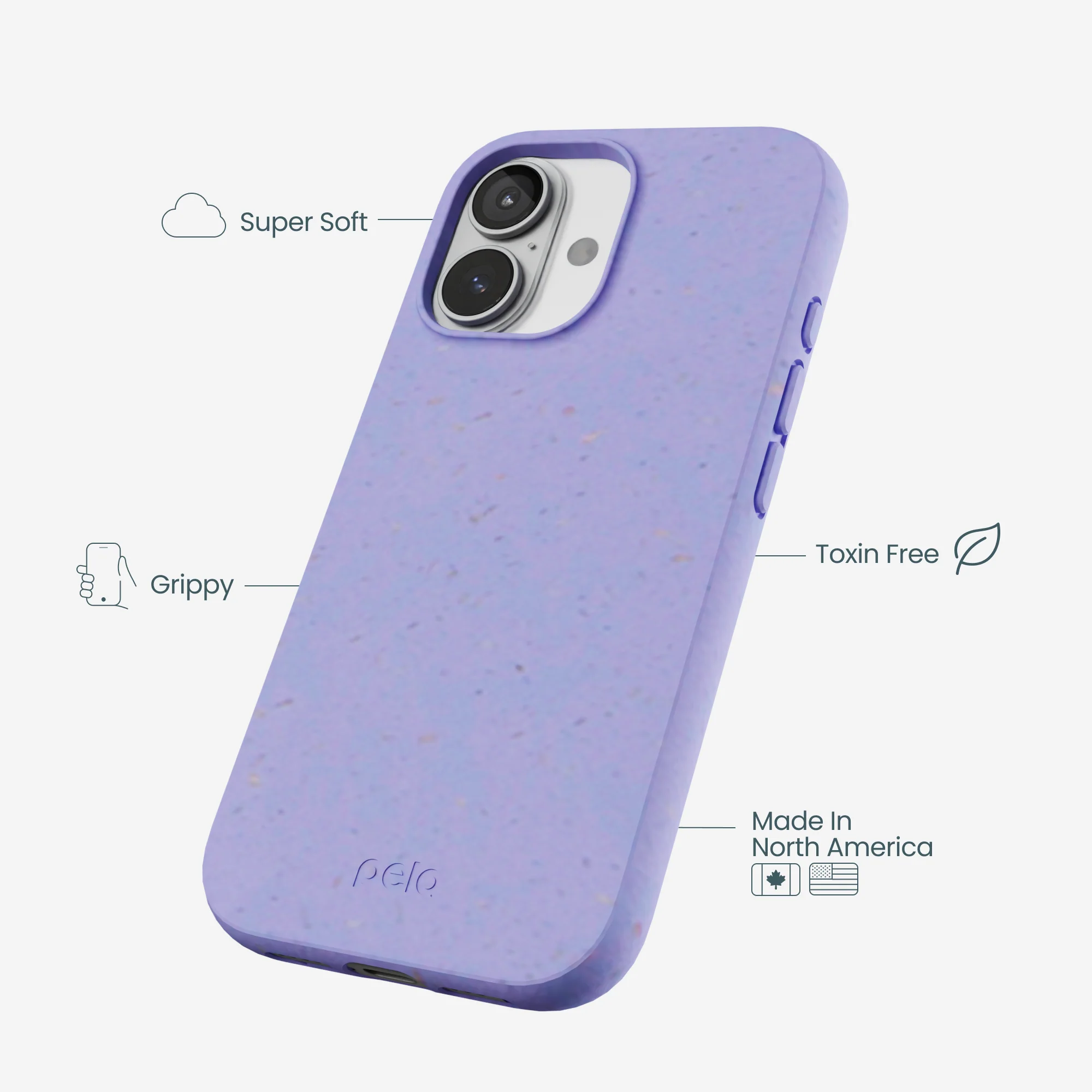 Lavender iPhone 17 Case - Image 4