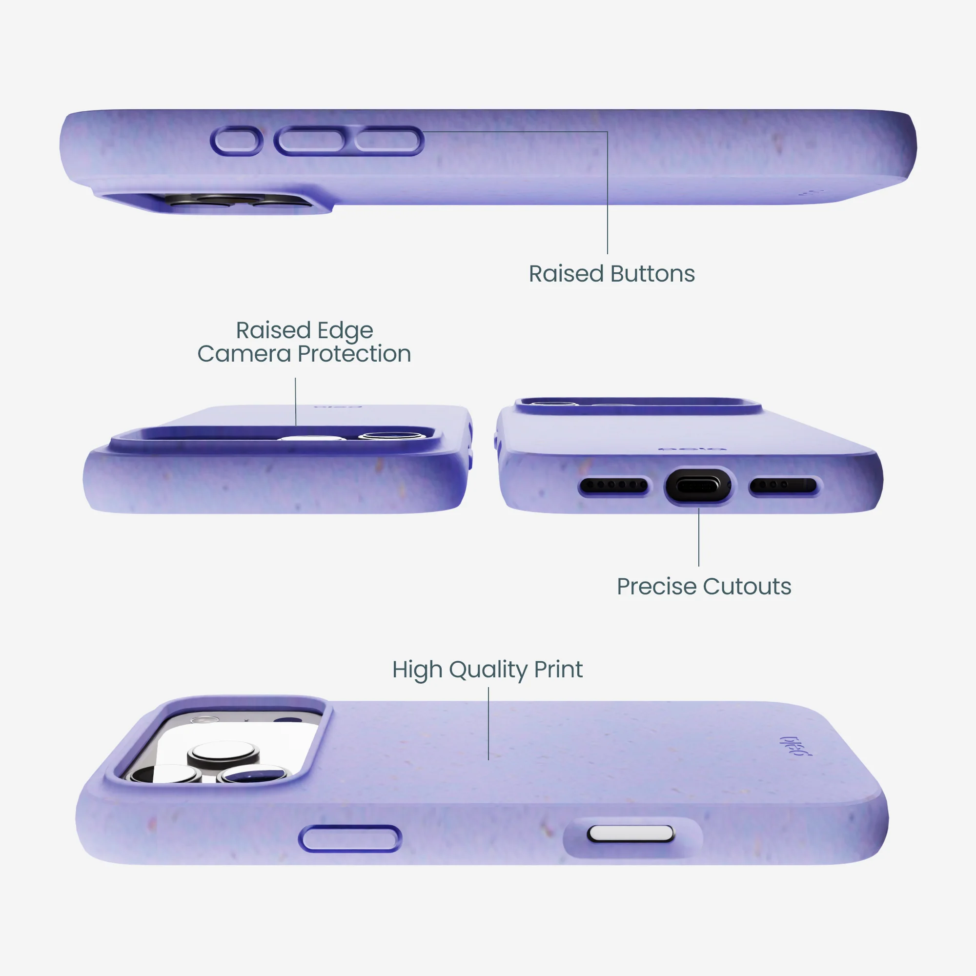 Lavender iPhone 17 Pro Max Case - Image 3