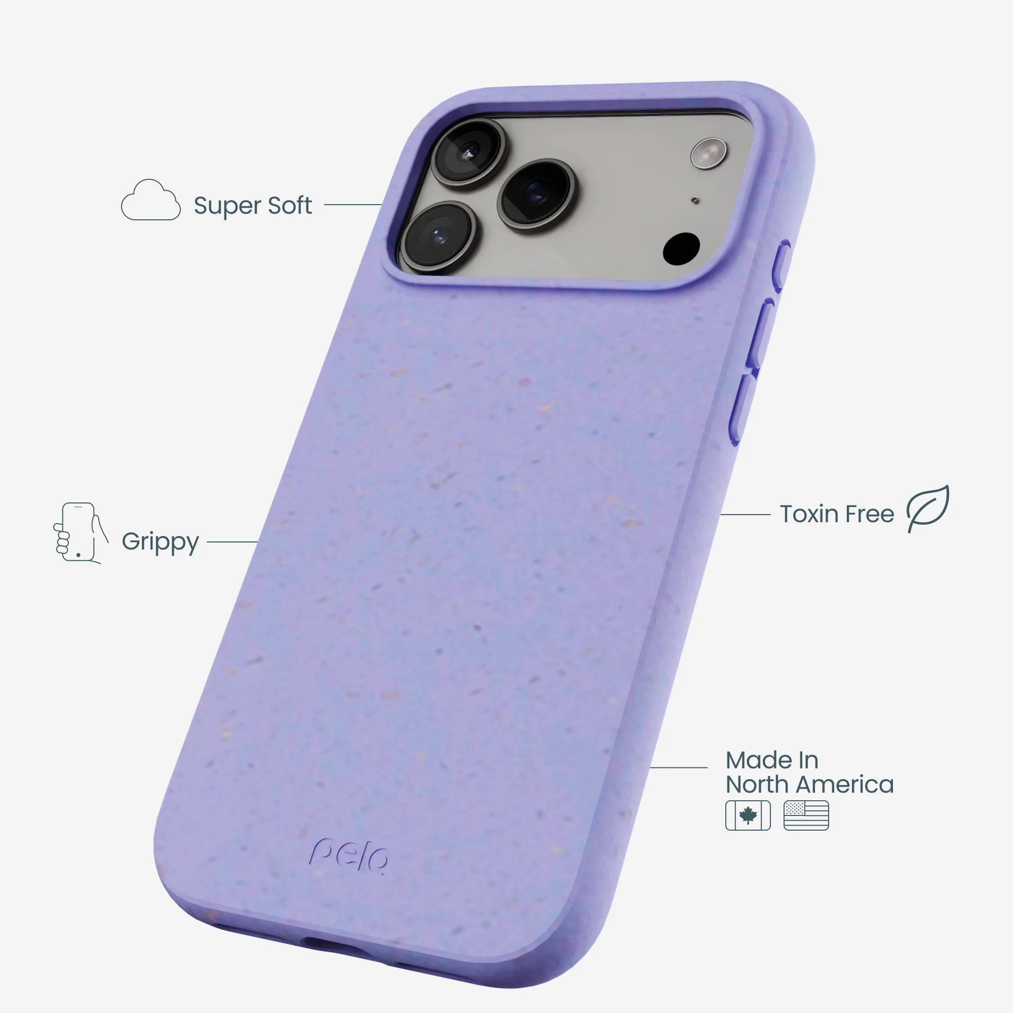 Lavender iPhone 17 Pro Max Case - Image 4