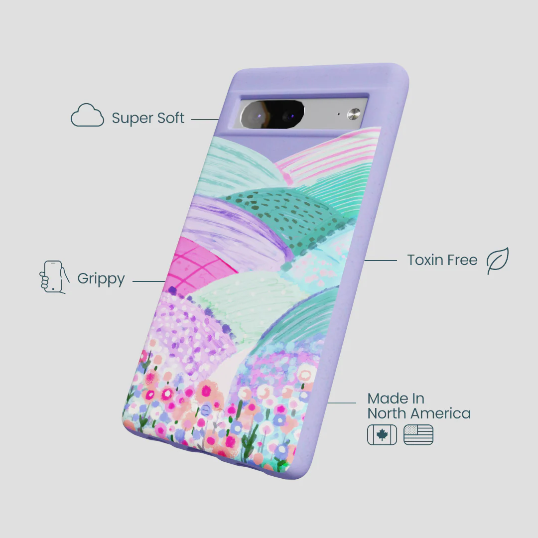 Lavender Misty Mauve Google Pixel 7a Case - Image 4