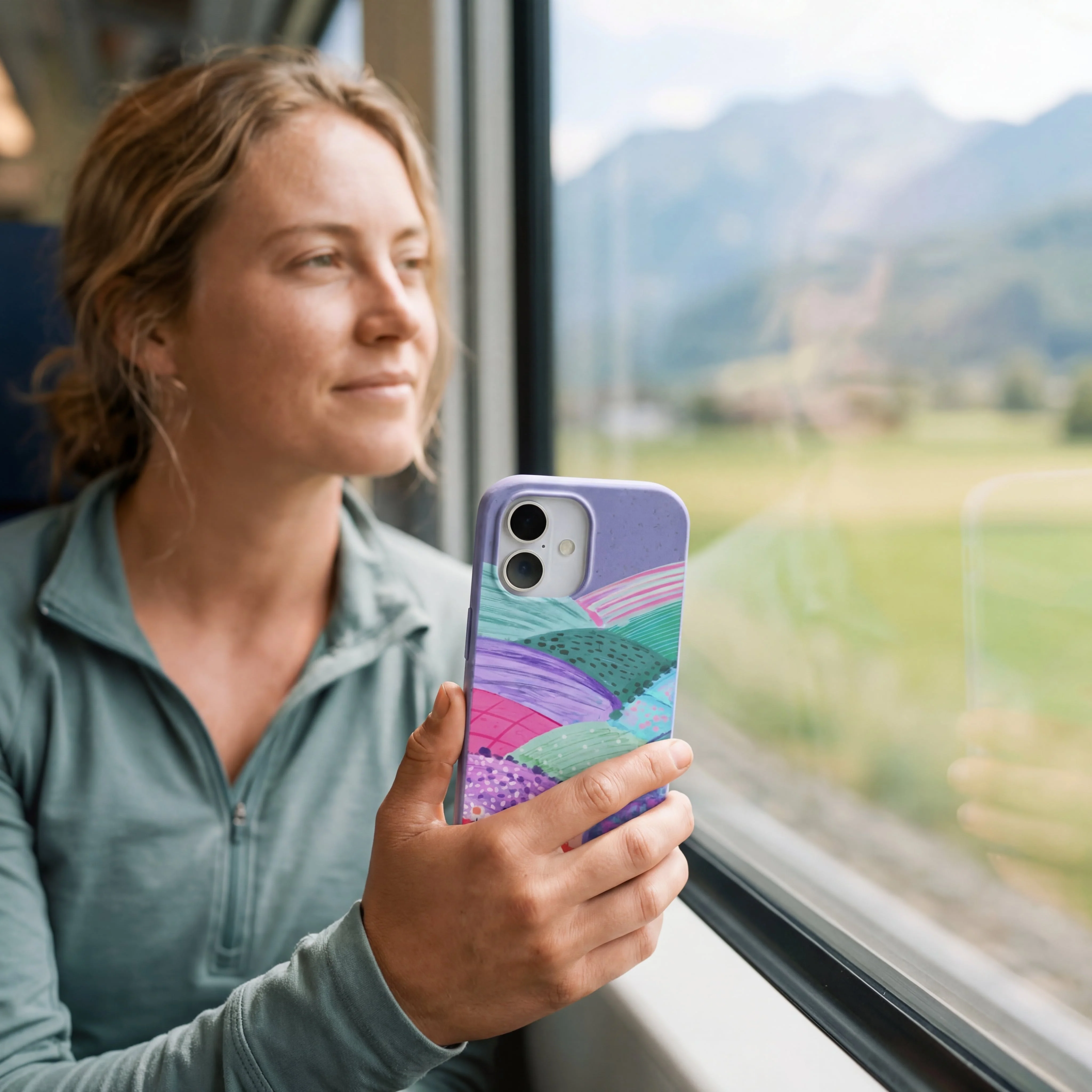 Lavender Misty Mauve iPhone 13 Pro Case - Image 2